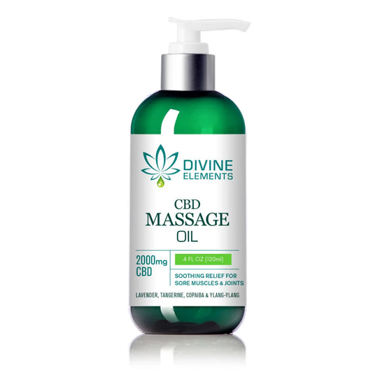 CBD Body Massage Oil 2000MG