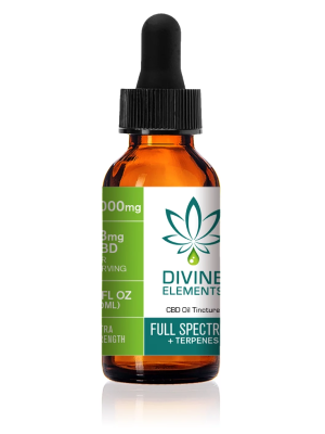 2000mg Full Spectrum + Terpenes CBD Oil