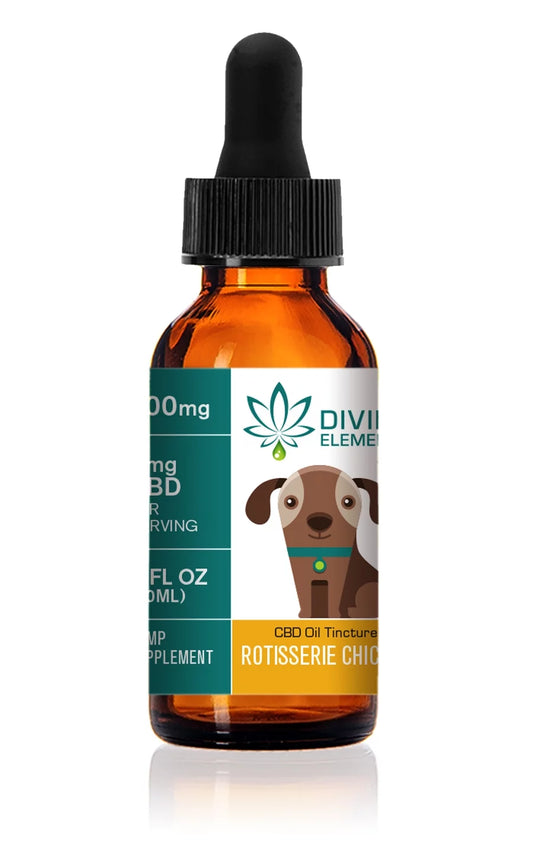 CBD Pet Oil - Rotisserie Chicken - 600mg
